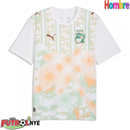 Camiseta Costa de Marfil Visitante Equipación Mundial 2026 manga corta